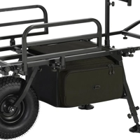 Carp Porter Deluxe Drop-In Barrow Bag Green